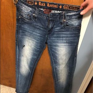 Rock revival ankle skinny